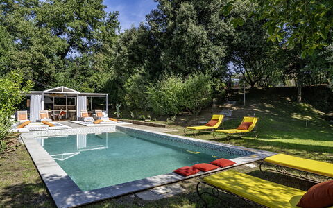 Case Novole 10: Piscina, Jardín, Recurso, Mueble Para Exteriores, Ocio, Eco Hotel, Patio Interior, Silla, Sombra, Paisajismo