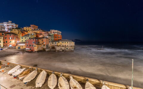Aurora 2+2: Horizonte, Noche, Mar, Oscuridad, Costa, Noche, Invierno, Reflexión, Ciudad De Vacaciones