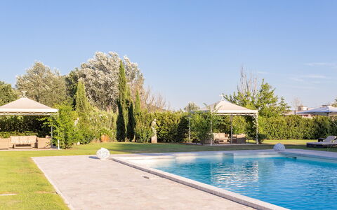 Villa Ginevra 12: Piscina, Ocio, Sombra, Recurso, Jardín, Paisajismo, Césped, Mueble Para Exteriores, Yarda, Inmuebles