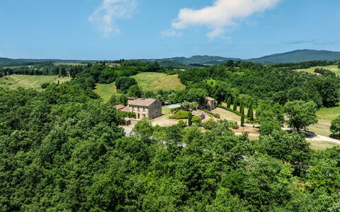 Podere Sant'Eugenio 14: Árbol, Hierba, Paisaje, Área Rural, Llanura, Pradera, El Terreno Del Lote, Asentamientos Humanos, Inmuebles
