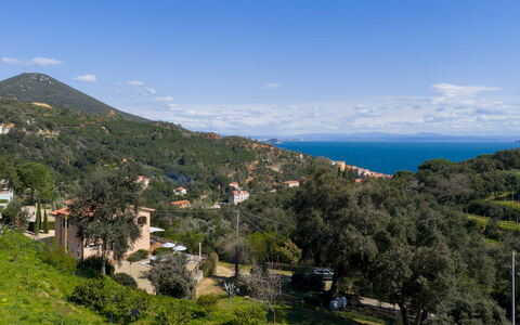 Villa Perelle 8: Vegetación, Colina, Paisaje, Barrio Residencial, Hill Station, Asentamientos Humanos, Área Rural, Pueblo, Costa, Mar
