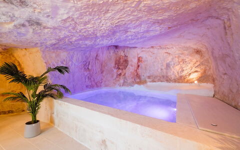 Masseria Grotta Antica 6+2: Recurso, Material Natural, Hotel, Piscina, Bañera