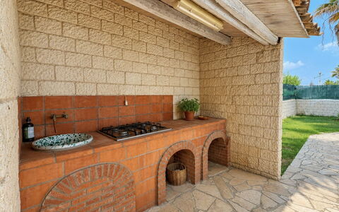Villa Franca: Piso, Ladrillo, Suelo, Loseta, Cocina, Enladrillado, Manchas De Madera, Diseño, Losa