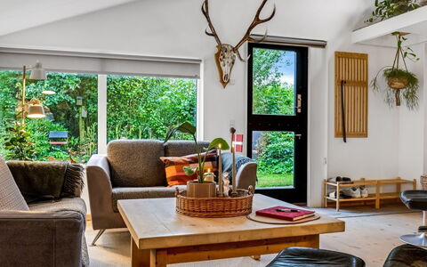 Gesine - 20Km to the Fjord: Mueble, Diseño De Interiores, Madera, Techo, Piso, Sala, Sofá, Lámpara, Habitación, Encendiendo