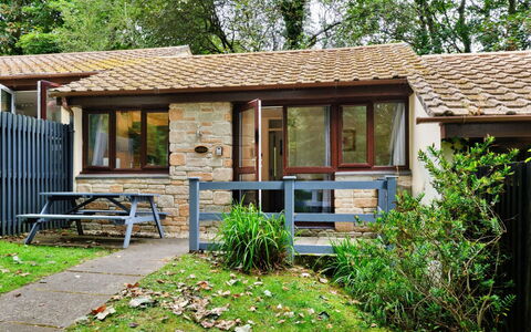 St. Ives 637: Casa, Casa, Cabaña, Techo, Puerta, Vía Muerta, Sombra, Yarda, Edificios Del Jardín, Porche