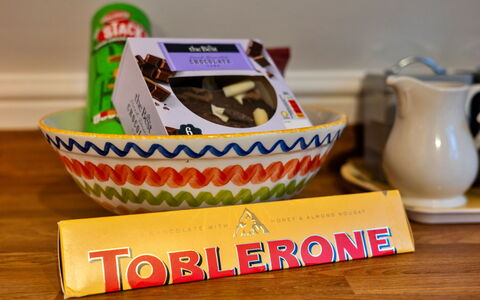 Toblerone Lodge: Ingrediente, Comida, Utensilios Para Servir