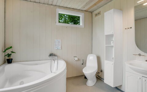 Inola - 400M to the Fjord: Arreglo De Tubería, Piso, Madera, Suelo, Diseño De Interiores, Techo, Baño, Plomería, Grifo, Baño