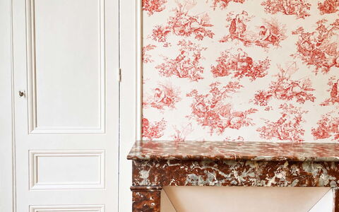 Petite Normandie: Pintar, Papel Pintado, Diseño, Manchas De Madera, Sala, Cajón