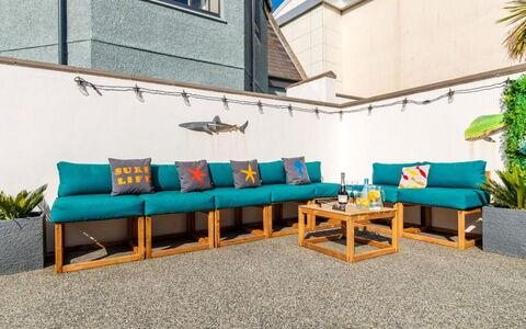 Towan Lobster: Mueble, Mueble Para Exteriores, Sofá, Amortiguar, Arrojar La Almohada, Sala, Manchas De Madera, Almohada, Madera Dura