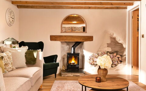 Horsepool Cottage: Balcón