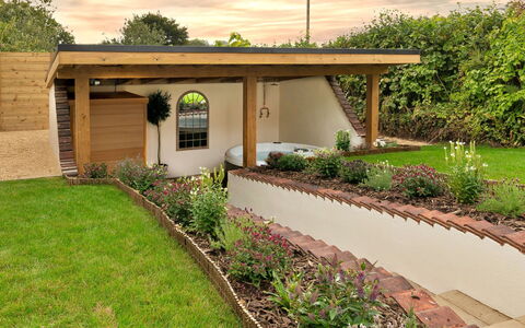 Horsepool Cottage: Balcón