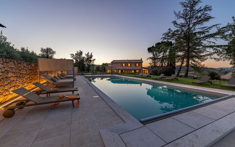 Poggio Ambrato 18, Emma Villas: Azul, Piscina, Inmuebles, Recurso, Eco Hotel, Villa, Paisajismo, Hacienda, Casa De Campo, Sombra