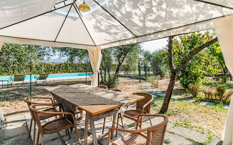 Podere degli Ulivi: Piscina, Mueble Para Exteriores, Jardín, Mueble, Recurso, Sombra, Eco Hotel, Patio Interior, Ocio, Silla