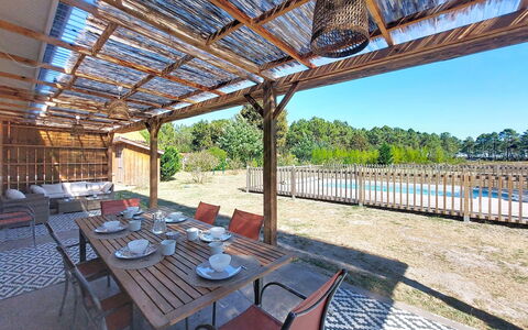 Tartoure: Sombra, Recurso, Cubierta, Silla, Porche, Eco Hotel, Madera Dura, Manchas De Madera, Estructura Al Aire Libre, Diseño