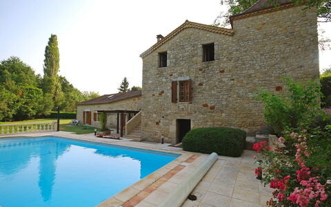 Ensemble de 3 Maisons Lavit: Propiedad, Piscina, Edificio, Casa, Bienes Raíces, Villa, Inmuebles, Vacaciones, Casa, Árbol