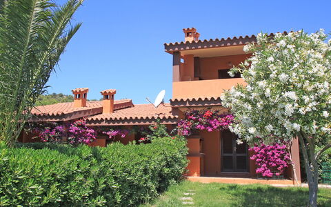 Costa Rei 180: Cielo, Flor, Planta, Edificio, Propiedad, Ventana, Casa, Árbol, Arbusto, Ocio
