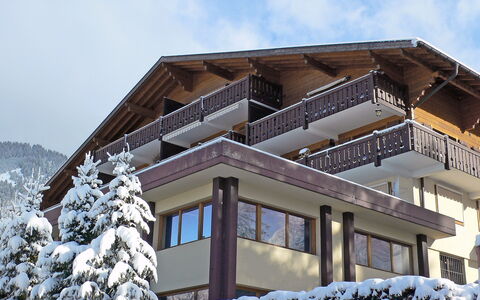 Grand-Pont 15: Cielo, Edificio, Nube, Ventana, Nieve, Pendiente, Madera, Casa, Bienes Raíces, Congelación