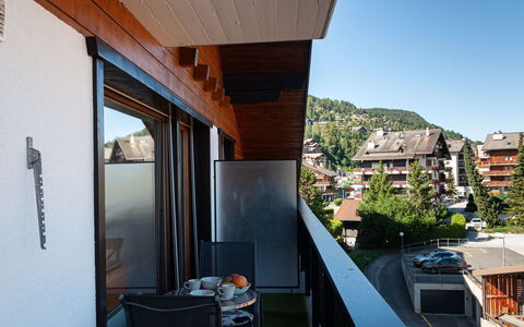 Nendaz 800: Cielo, Edificio, Propiedad, Ventana, Planta, Casa, Árbol, Mesa, Sombra, Maceta