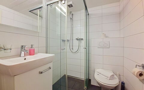 Grindelwald 150: Baño, Diseño De Interiores, Arreglo De Tubería, Suelo, Piso, Lavabo Del Baño, Plomería, Lavabo, Ducha, Baño