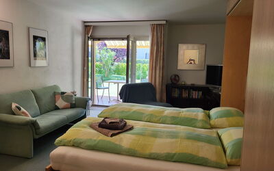 Alojamiento:&nbsp;Residenza Parcolago Apt 018 mit Garten 100.29
