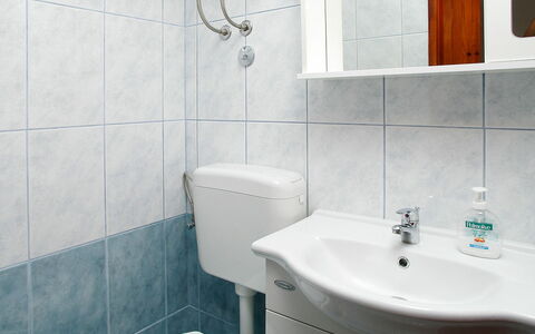 Korčula Vela Luka 800: Baño, Propiedad, Habitación, Loseta, Grifo, Pared, Arreglo De Tubería, Diseño De Interiores, Arquitectura, Suelo