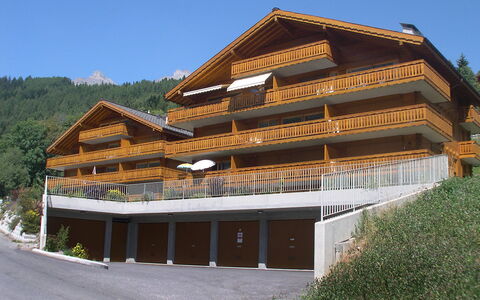 Ovronnaz 700: Cielo, Planta, Edificio, Madera, Árbol, Pendiente, Bienes Raíces, Fachada, Ocio, Paisaje