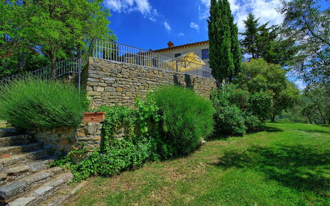 Panzalla: Vegetación, Propiedad, Verde, Paisaje Natural, Pared, Árbol, Casa, Hierba, Cielo, Arquitectura