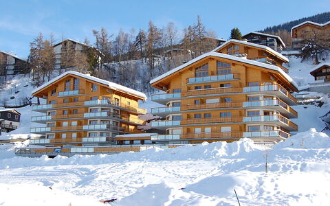 Nendaz 662: Cielo, Edificio, Nieve, Montaña, Ventana, Mundo, Pendiente, Casa, Nube, Árbol