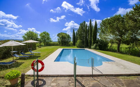 Villa Cantagallo: Piscina, Inmuebles, Jardín, Ocio, Mueble Para Exteriores, Hacienda, Césped, Villa, Yarda, Paisajismo