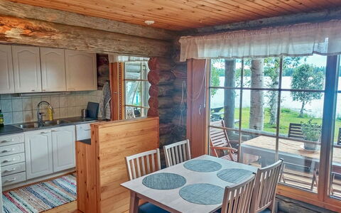 Alakitkajärvi, Takkusalmi: Madera, Nieve, Cabaña, Invierno, Techo, Casa, Congelación, Cuarto De Troncos, Vía Muerta, Pendiente