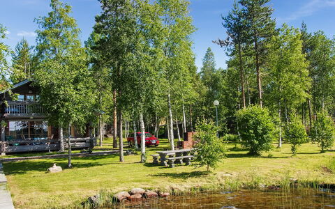 Alakitkajärvi, Takkusalmi: Árbol, Banco, El Terreno Del Lote, Lago, Estanque, Parque, Reservorio, Cabaña