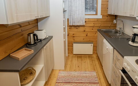 Viipusjärvi 10: Piso, Madera, Suelo, Diseño De Interiores, Mostrador, Lavabo, Cocina, Mueble, Gabinetes, Electrodoméstico