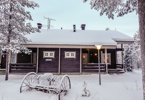 Sallanrinne B: Madera, Invierno, Nieve, Casa, Cabaña, Congelación, Vía Muerta, Cuarto De Troncos, Hielo