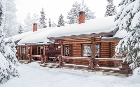 Varilan Lomamajat Nr2: Nieve, Madera, Invierno, Cabaña, Congelación, Cuarto De Troncos, Alerce