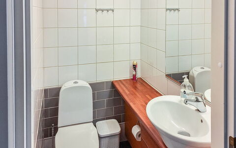 Tahko Ski Koivulantie: Asiento Del Baño, Baño, Lavabo Del Baño, Baño, Arreglo De Tubería, Lavabo, Pared, Piso, Suelo, Diseño De Interiores