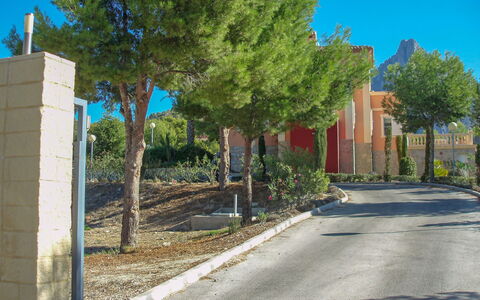 Villa Orquideas: Planta, Cielo, Azul, Superficie De La Carretera, Árbol, Sombra, Edificio, Rama, Asfalto, El Terreno Del Lote