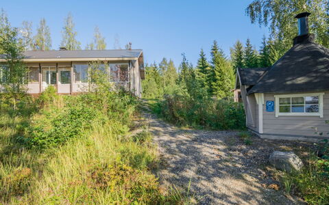 Kärkiniemi: Madera, Invierno, Nieve, Casa, Cabaña, Congelación, Vía Muerta, Cuarto De Troncos, Hielo