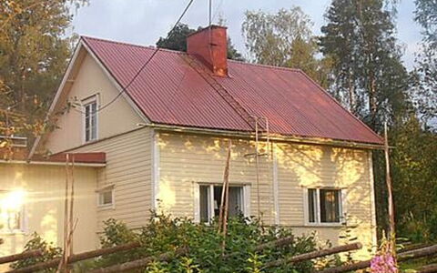 Villa Vuorenpää: Árbol, Banco, Casa, Cabaña, Lago, Estanque, Bosque, Cuarto De Troncos