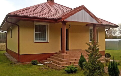 Smołdziński Las: Casa, Casa, Propiedad, Techo, Edificio, Cabaña, Bienes Raíces, Vía Muerta, Fachada, Arquitectura