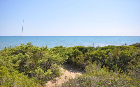 Casamare: Vegetación, Mar, Apuntalar, Costa, Entorno Natural, Playa, Oceano, Shrubland, Cielo, Planta De La Comunidad