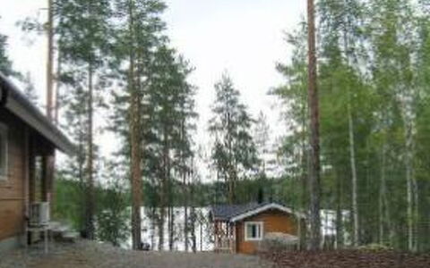 Louhiranta: Árbol, Banco, Casa, Cabaña, Lago, Estanque, Bosque, Cuarto De Troncos