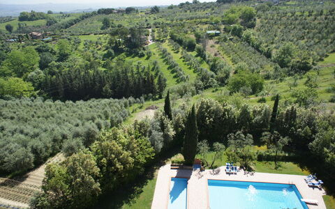 La Valle: Propiedad, Fotografía Aérea, Hill Station, Árbol, Bienes Raíces, Casa, Inmuebles, Paisaje, Fotografía, Piscina
