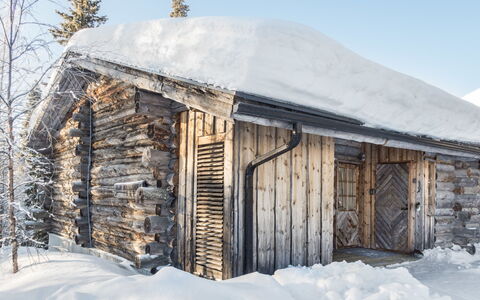 Nousujohde C1: Nieve, Madera, Invierno, Cabaña, Casa, Techo, Casa, Congelación, Cuarto De Troncos, Ramita