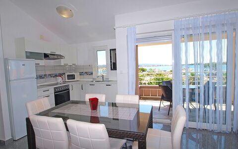 Zadar Bibinje 208: Habitación, Propiedad, Mueble, Edificio, Diseño De Interiores, Casa, Casa, Bienes Raíces, Comedor, Suelo