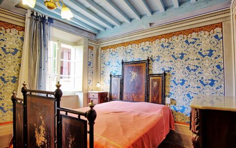 Il Gualdo: Habitación, Mueble, Propiedad, Habitación, Cama, Diseño De Interiores, Edificio, Techo, Marco De La Cama, Sábana